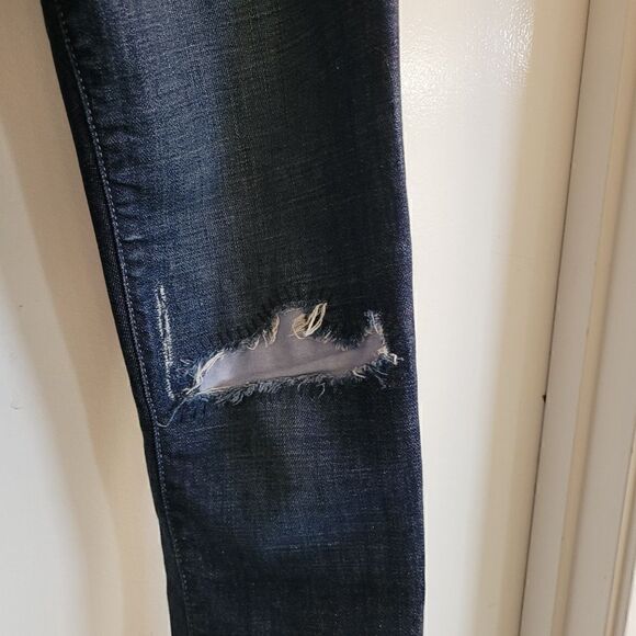 Gap always skinny distressed patched jeans - Picture 3 of 7